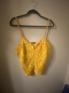 Ambiance crochet Women tank top Adjustable Straps Size 1X - Picture 1 of 4