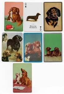 COLECCIÓN DACHSHUND DE CARTAS COLECCIONABLES DE UN SOLO PERRO - Imagen 1 de 1