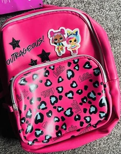 LOL Dolls Bag Pink LOL Backpack Faux Leather Look High Quality New With Tags - Picture 1 of 1