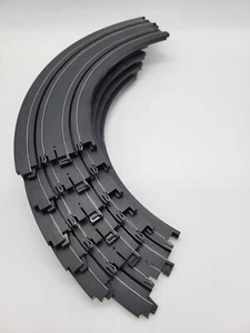 AFX 6 NEW Pieces 9" Curve Track 1/4 Circle Fits with Tomy, Auto World 3349-6