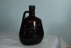 Large Brown Glass Jug Bottle Raised Lettering Gooderham's EST'D 1832 With Cap 