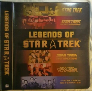 Rittenhouse Legends of Star Trek Sammelkarten Mappe - Bild 1 von 2