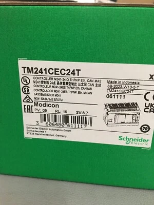 PLC Modicon TM241CEC24T SCHNEIDER M241-24IO - Immagine 1 di 3