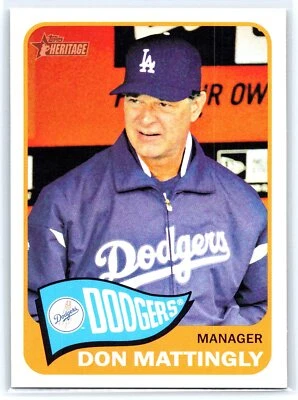 Don Mattingly 2014 Topps Heritage #217 - Image 1 of 2