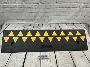 Rubber Curb Ramp Heavy Duty Non-Slip Driveway Vehicle Wheel Chair 15 Tons - Picture 1 of 2