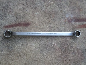 PENENS WRENCH DBL OPEN END WRENCH PENENS # 6320 5/8" X 9/16" MADE IN USA - Picture 1 of 10