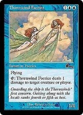 Urza's Legacy Thornwind Faeries x4 Magic The Gathering NM