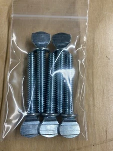 (5) Tornillos para pulgar con cabeza de pala de acero NOS 1/4” X 20 X 1-1/2” de largo tipo S con cuello - Imagen 1 de 3