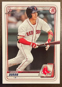 2020 Bowman #BP-144 Jarren Duran Boston Red Sox 1st Bowman - Picture 1 of 2