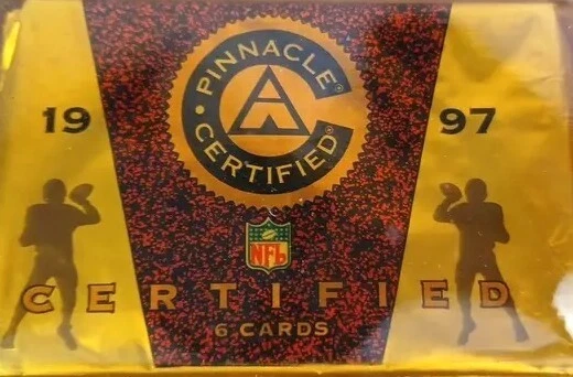 1997 Pinnacle Certified Football with Peel-Offs. See Listing For Cards. All NM/M - Image 1 of 1