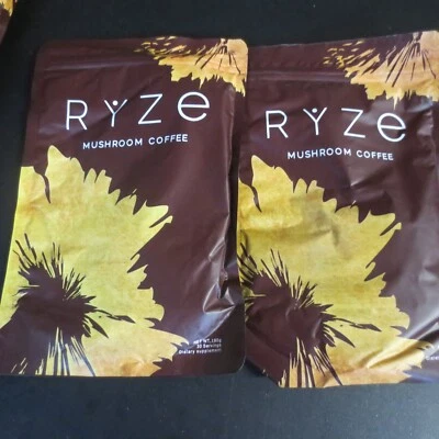 RYZE ORGANIC MUSHROOM COFFEE DIATARY SUPPLEMENT (WHITE POWDER) - 2 PACK 30 SERV - Image 1 of 3