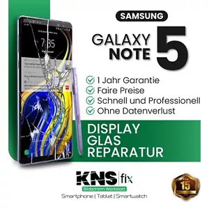 Samsung Note 5 Display Reparatur ⭐ 24h Glas Austausch ✅ Versichert & Garantie - Bild 1 von 5