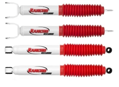 Rancho RS5000X Shocks 2011-19 Chevy Silverado GMC Sierra 2500HD 3500 1.5" Level Foto 1 de 3