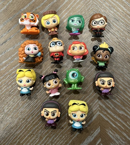 DISNEY DOORABLES SERIES 7 & 8 LOT OF 14: MIKE, BOO, INCREDIBLES, ALICE, DISGUST Cover