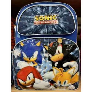 Sonic Backpack The Hedgehog - Knuckles Tails Shadow Pixel - Picture 1 of 2