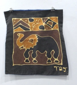 Funda de almohada batik africana Shona Zimbabwe. - Imagen 1 de 2