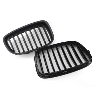 L+R Matte Black Car Front Grille for BMW F07 GT 5 Series 10-15 Grill 535i 550i Foto 1 de 4