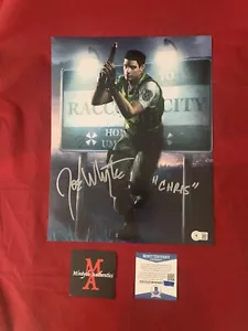 Joe Whyte Autogramm signed 11x14 Foto Resident Evil Beckett COA - Bild 1 von 1