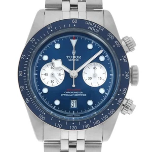 TUDOR Black Bay Chrono Blue Boutique Exclusive 79360B second hand mens - Picture 1 of 11