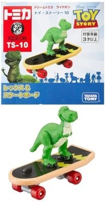Tomica Dream Tomica Ride Toy Story TS-10 Rex & skateboard Japan +Tracking number - Image 1 of 4