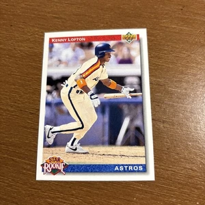 Kenny Lofton 1992 Upper Deck Star Rookie Card #25 Indians MLB RC Free Shipping - Bild 1 von 2