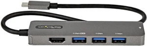 STARTECH - Hab USB-C Multiport dengan HDMI 4K & Penghantaran Kuasa 100W - Picture 1 of 3