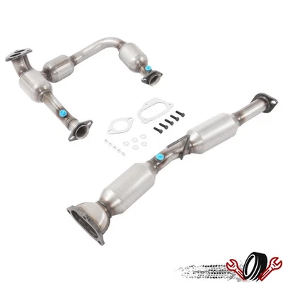 Front & Rear Catalytic Converter Stainless Steel For Ford Ranger 2001-2003 3.0L Foto 1 de 4
