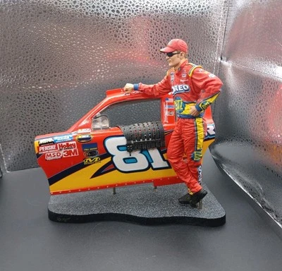 Vtg Dale Earnhardt Jr. Standing By Ritz Oreo #81 Car Nascar Racing Figurine - Image 1 of 4