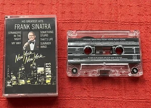 FRANK SINATRA - CASSETTE TAPE - NEW YORK NEW YORK (GREATEST HITS) - Picture 1 of 5