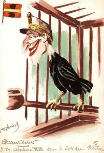 Dipinta a Mano, Hand Painted - Famiglia Reale, Umoristica - #173 - Picture 1 of 2