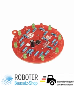 Bausatz: NE555 LED Christbaumkugel Weihnachtsbaum Dekoration zum Löten - Bild 1 von 2