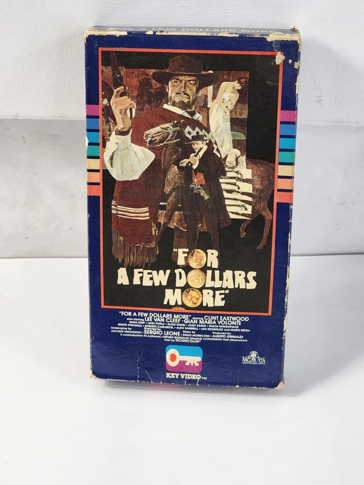 For A Few Dollars More VHS Key Video 60s Spaghetti Western - Image 1 of 4