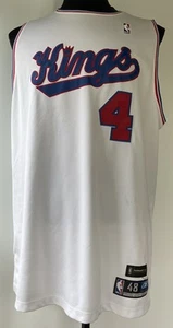 Vintage Reebok HWC Sacramento Kings Chris Webber Stitched Jersey Size 48 - Picture 1 of 10