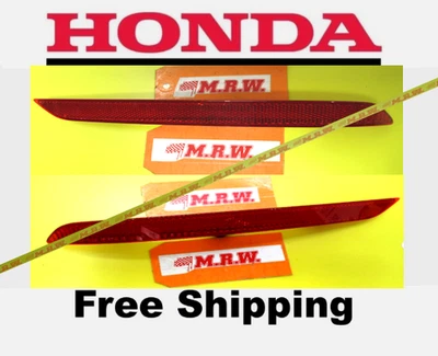 18-24 HONDA ODYSSEY BUMPER 浅红色灯镜片盖 LH 右握套装 后背 范 原始设备制造商 — 第 1/4 张图片