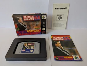 Premier Manager 64 N64 Complete Good Con - Picture 1 of 7