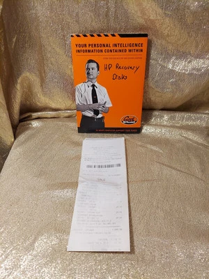 Geek Squad HP Hewlett Packard Recovery Discs 2007 With Case, Receipt - Image 1 of 4