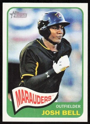 2014 Topps Heritage Minor League #41 Josh Bell   - FREE SHIPPING - Image 1 of 2