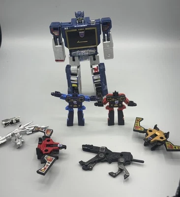 Transformers 2020 Decepticon Communicator Soundwave Condor Buzzsaw Cassette Lot - Image 1 of 4