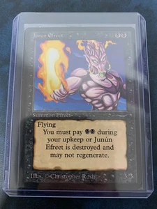 Magic the Gathering Junun Efreet Arabian Nights Rare Vintage Zustand Ex - Bild 1 von 3