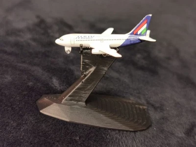 Boeing 737 Diecast Airplane Schabak 1:600 Malev Hungarian Airlines Model - Image 1 of 4