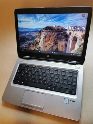 HP Probook 640 G3 14 Zoll FHD Intel i5 8GB 256GB SSD USB-C DVD VGA DP Win 11P - Bild 1 von 4