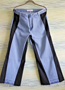 Ksenia Shanaider оriginal designer jeans. Ukraine vintage flared jeans. - Picture 1 of 7