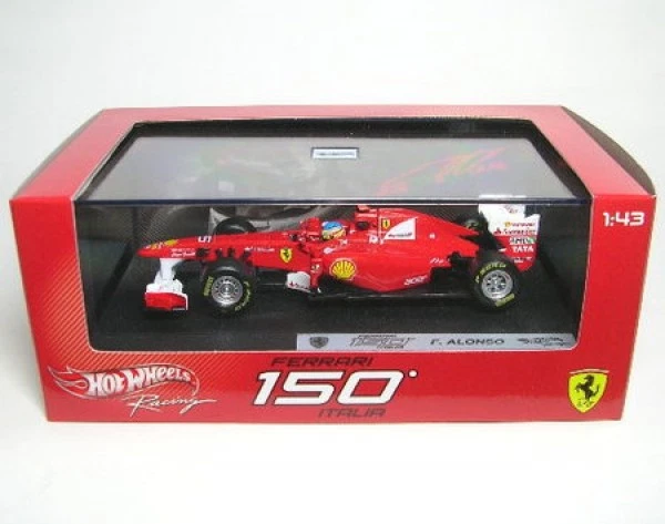 Ferrari 150 Italia No.5 Fernando Alonso Formula 1 2011 1:43 Hot Wheels - Immagine 1 di 1