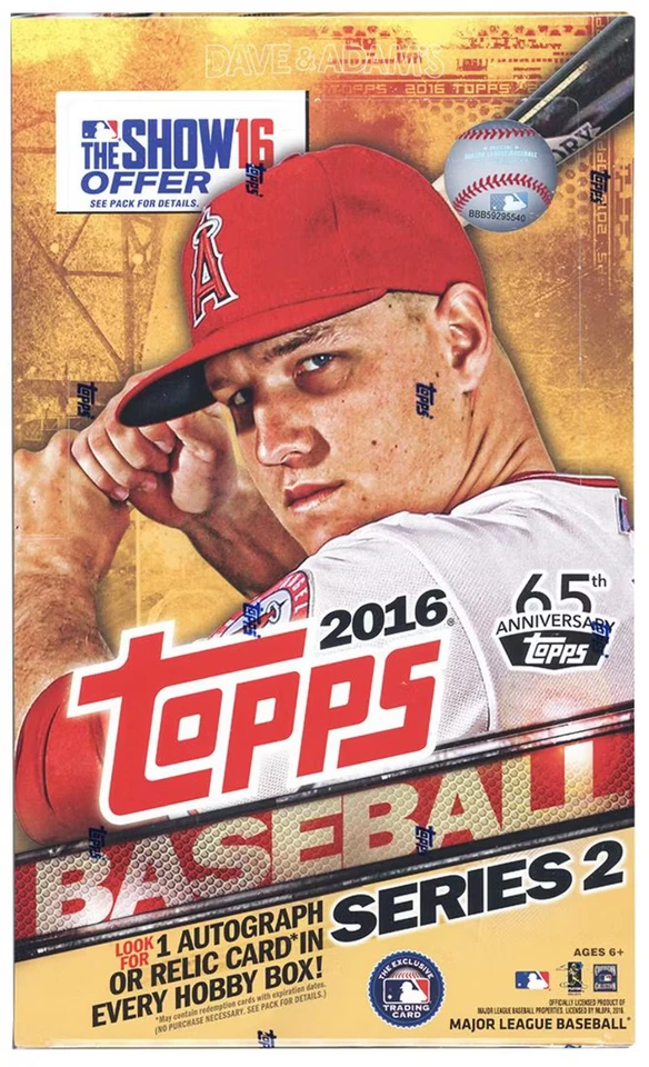 2016 Topps Baseball Series 2 - (#352 to #701) - U PICK - COMPLETE YOUR BASE SET - Image 1 of 1