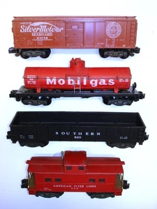 4 Stück American Flyer Achsschenkel Kupplung Güterwagen [Lot CB11-F98] - Bild 1 von 2