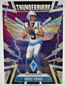 Bryce Young 2025 Panini Phoenix #6 Thunderbirds Silver Wave /299 Panthers - Bild 1 von 2