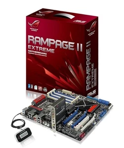 Carte mère ASUS Rampage II Extreme avec Intel i7 930 - Photo 1/2
