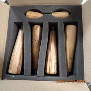 ACS Advanced Coffee Solutions Vostok Máquina de Espresso Kit de Perillas de Madera de Olivo - Imagen 1 de 2