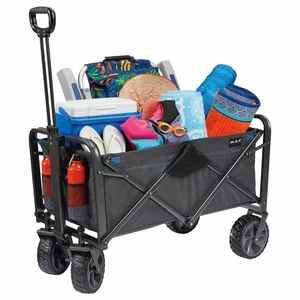 Mac Sports XL Steel Folding Wagon Strong sturdy all terrain wheels NEW - Picture 1 of 8