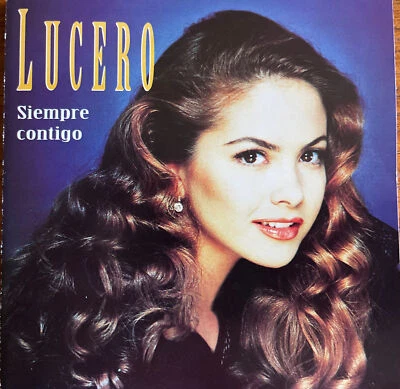 LUCERO -SIEMPRE CONTIGO- 1994 MEXICAN CD ALBUM LATIN POP - Image 1 of 3